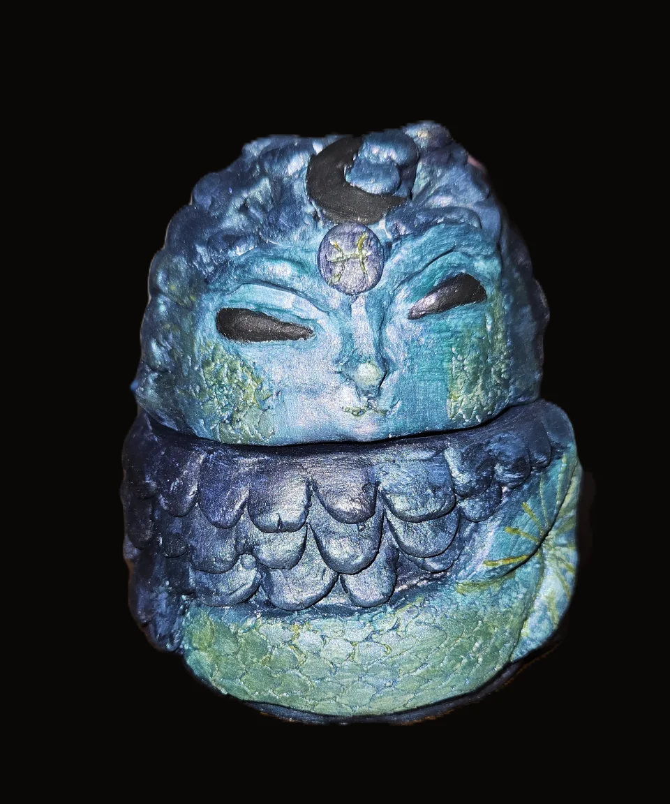 porte encens signe du poisson