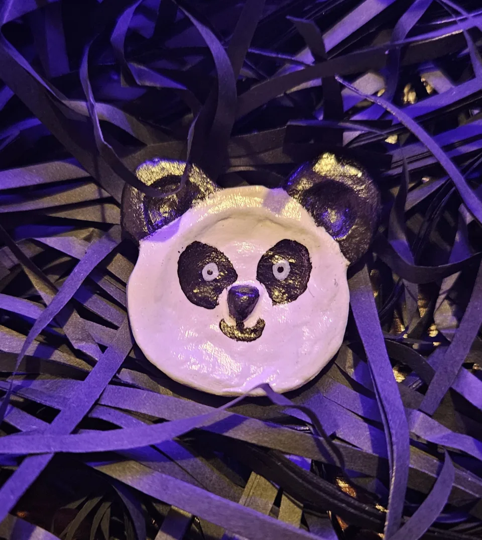 galet anti stress panda